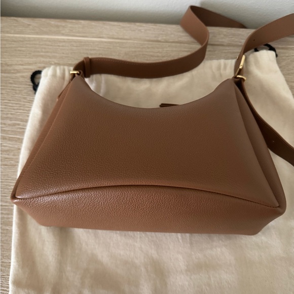 Polene Umi Camel Leather Bag - Picture 3 of 11